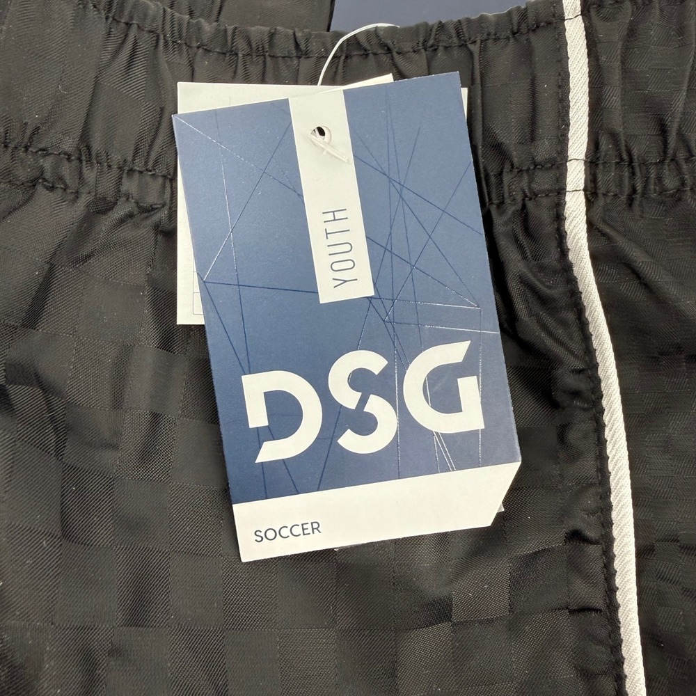 DSG Boys Youth Soccer Shorts Black Woven Athletic Fit Size‎ L 14-16 - Picture 5 of 8